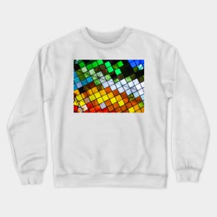 Pattern in glass and light Crewneck Sweatshirt